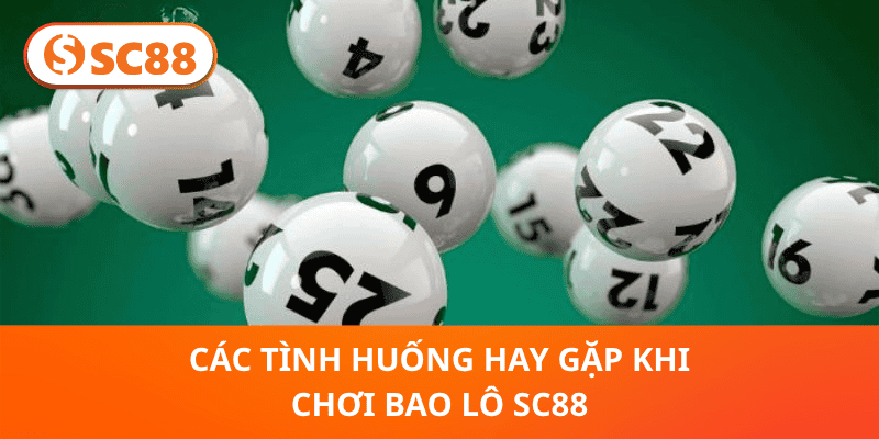 Các tình huống hay gặp khi chơi bao lô SC88